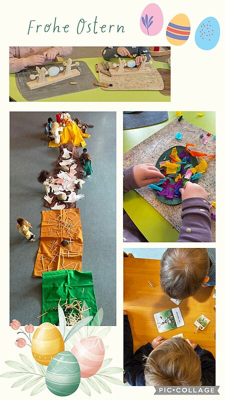 Osterhasenmalwerkstatt Kita Buttlar Kita Buttlar